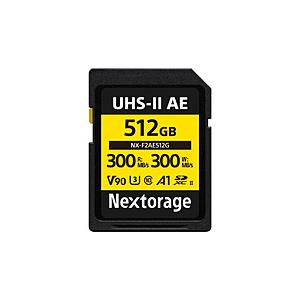 NEXTORAGE SDXC UHS-IIカード V90 TLC   NX-F2AE512G ［Cl...