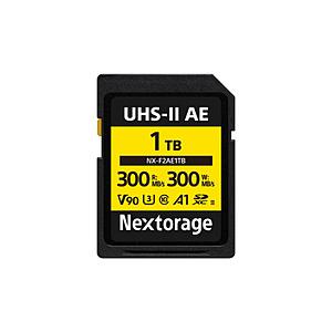 NEXTORAGE SDXC UHS-IIカード V90 TLC   NX-F2AE1TB ［Cla...