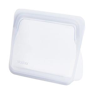 STASHER シリコーンバッグ ［約828ml/電子レンジ対応/食洗器対応］ スタンドアップ ミニ...