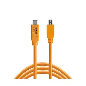 テザーツールズ CUC2415-ORG TetherPro USB-C to 2.0 Mini-B ...