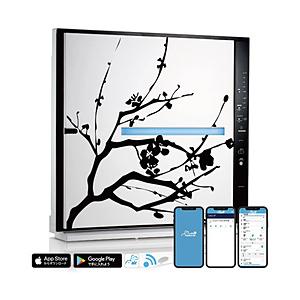 RABBITAIRJAPAN 空気清浄機 MinusA2 アーティスト シリーズ 梅 ホワイト SPA-780NJWGCB