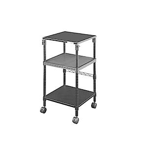 バウヒュッテ 昇降式スピーカースタンド Bauhutte BC-BHS400SP-BK ブラック