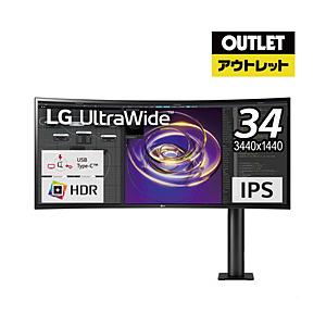 LG USB-C接続 PCモニター UltraWide ブラック 34WP88CN-B
