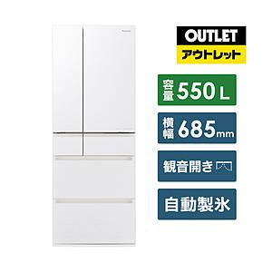 《基本設置料金セット》 冷蔵庫 HPXタイプ アルベロオフホワイト NR-F558HPX-W [6ドア /観音開きタイプ /550L]【生産完了品】 【お届け日時指定不可】｜y-sofmap