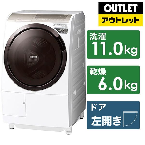 HITACHI(日立) ドラム式洗濯乾燥機 BD-SV110GL-W [洗濯11.0kg /乾燥6....