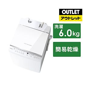 TOSHIBA(東芝) 全自動洗濯機 ZABOON（ザブーン） ピュアホワイト AW-6DH2-W ...