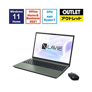 ノートPC PC-N1675HAE オリーブグリーン  ［16.0型 /Windows11 Home...