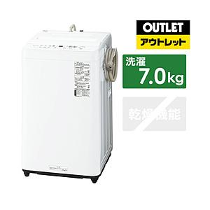 Panasonic(パナソニック) 全自動洗濯機 Ｆシリーズ パールホワイト NA-F7PB2-W ...