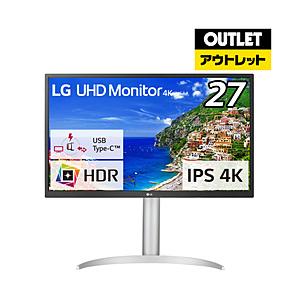LG(エルジー) USB-C接続 PCモニター ホワイト 27UP550N-W [27型 /4K(3...
