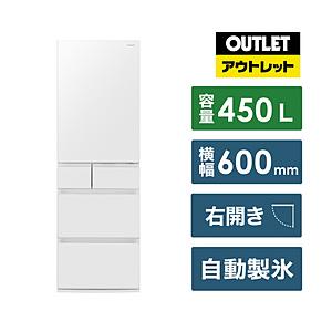 冷蔵庫 PXタイプ サテンオフホワイト NR-E45PX1-W [幅60cm /450L /5ドア ...