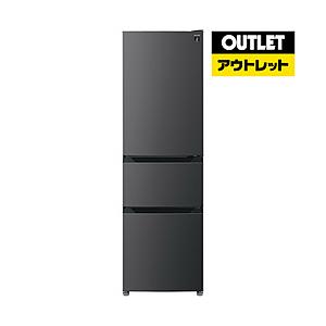 冷蔵庫 マットグレー SJ-PT32P-H [幅54.4cm /317L /3ドア /右開きタイプ ...