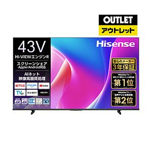 Hisense(ハイセンス) 液晶テレビ 43C55R [43V型 /Bluetooth対応 /4K...
