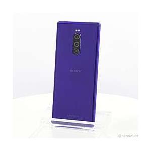 中古 Sony ソニー Xperia 1 64gb パープル Sov40 Auロック解除simフリー ネットワーク利用制限 ソフマップpaypayモール店 通販 Paypayモール