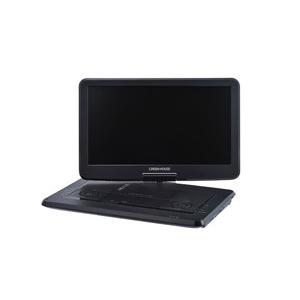 GREEN HOUSE  ポータブルDVDプレーヤー  ブラック GH-PDV15ATC-BK