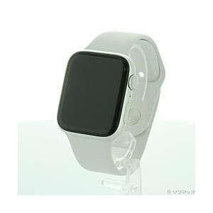 〔中古〕Apple(アップル)  Apple Watch SE 第1世代 GPS 44mm シルバーアルミニウムケース ホワイトスポーツバンド｜y-sofmap