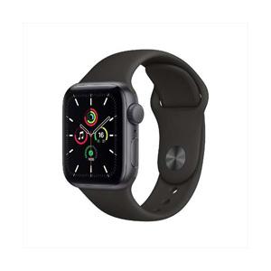 〔中古〕Apple(アップル)  Apple Watch SE 第1世代 GPS 40mm スペースグレイアルミニウムケース ブラックスポーツバンド｜y-sofmap