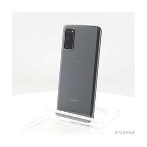 〔中古〕SAMSUNG(サムスン)  セール対象品 Galaxy S20 5G 128GB コスミックグレー SCG01 auロック解除SIMフリー｜y-sofmap