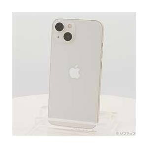 〔中古〕Apple(アップル)  iPhone13 128GB スターライト MLND3J／A SIMフリー｜y-sofmap