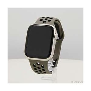 〔中古〕Apple(アップル)  Apple Watch Series 8 GPS 45mm スターライトアルミニウムケース オリーブグレー／ブラックNikeスポーツバンド｜y-sofmap