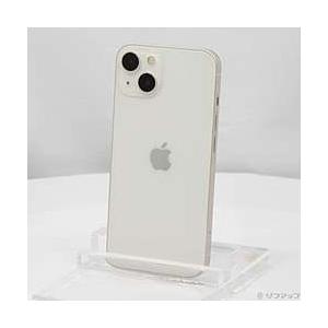 〔中古〕Apple(アップル) iPhone13 256GB スターライト MLNJ3J／A SIM...