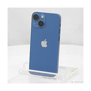 〔中古〕Apple(アップル)  iPhone13 mini 128GB ブルー MLJH3J／A SIMフリー