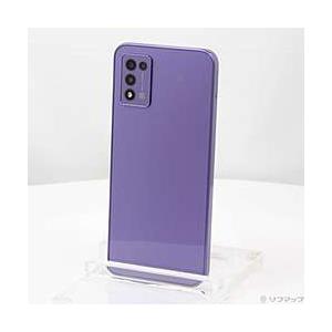 〔中古〕ZTE Libero 5G III 64GB パープル ZESBY1 SIMフリー 