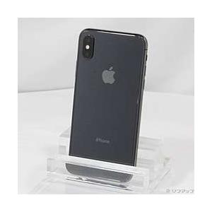 〔中古〕Apple(アップル)  iPhoneX 256GB スペースグレイ NQC12J／A SI...