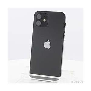 〔中古〕Apple(アップル)  iPhone12 128GB ブラック MGHU3J／A SIMフ...