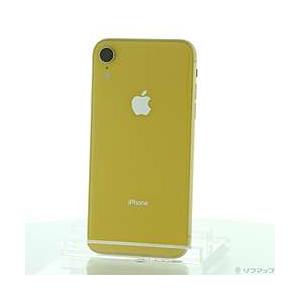 〔中古〕Apple(アップル)  iPhoneXR 64GB イエロー MT082J／A SIMフリ...