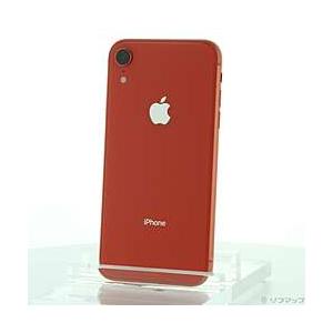 〔中古〕Apple(アップル)  iPhoneXR 64GB コーラル MT0A2J／A SIMフリ...