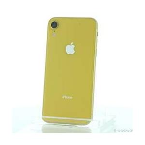 〔中古〕Apple(アップル)  iPhoneXR 64GB イエロー MH6X3J／A SIMフリ...