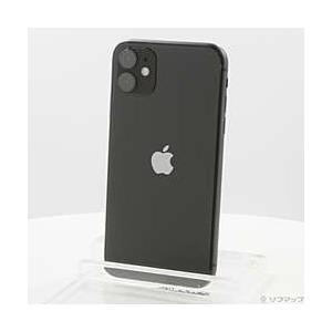 〔中古〕Apple(アップル)  iPhone11 128GB ブラック MWM02J／A SIMフ...