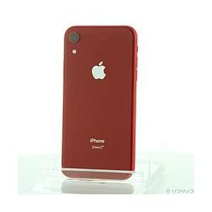 〔中古〕Apple(アップル) iPhoneXR 64GB プロダクトレッド MT062J／A SI...