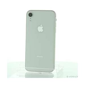 〔中古〕Apple(アップル)  iPhoneXR 64GB ホワイト MT032J／A SIMフリ...