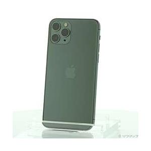 〔中古〕Apple(アップル)  iPhone11 Pro 256GB ミッドナイトグリーン MWC...