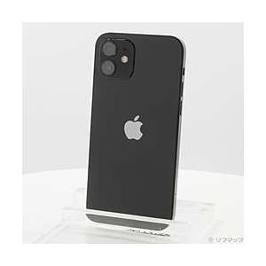 〔中古〕Apple(アップル)  iPhone12 128GB ブラック MGHU3J／A SIMフ...