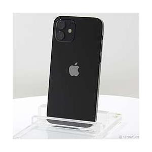 〔中古〕Apple(アップル)  iPhone12 128GB ブラック MGHU3J／A SIMフ...