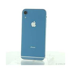 〔中古〕Apple(アップル)  iPhoneXR 64GB ブルー MT0E2J／A SIMフリー