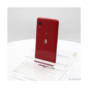 〔中古〕楽天モバイル  Rakuten Mini 32GB クリムゾンレッド C330 SIMフリー