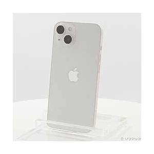 〔中古〕Apple(アップル)  iPhone13 128GB スターライト MLND3J／A SI...