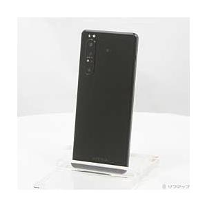 〔中古〕SONY(ソニー)  Xperia 1 II 256GB フロストブラック XQ-AT42 SIMフリー｜y-sofmap