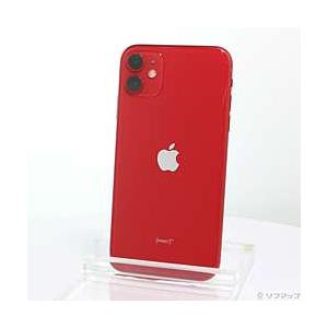 〔中古〕Apple(アップル)  iPhone11 64GB プロダクトレッド MWLV2J／A S...