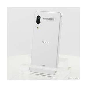 〔中古〕UQMOBILE  AQUOS sense3 basic 32GB シルバー SHV48SS...