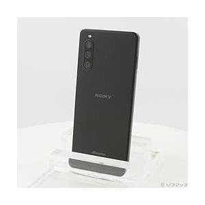 〔中古〕SONY(ソニー)  Xperia 10 IV 128GB ブラック SO-52C docomoロック解除SIMフリー｜y-sofmap