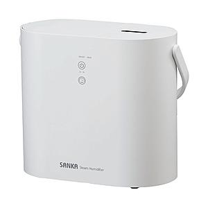〔中古〕サンカ  〔展示品〕 パーソナルスチーム式加湿器   SSH-2000WH ［スチーム式］