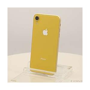 〔中古〕Apple(アップル)  iPhoneXR 64GB イエロー MT082J／A SIMフリ...