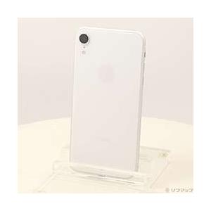 〔中古〕Apple(アップル)  iPhoneXR 64GB ホワイト MT032J／A SIMフリ...