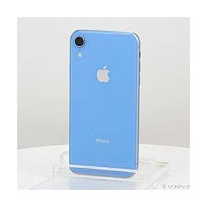 〔中古〕Apple(アップル)  iPhoneXR 64GB ブルー MT0E2J／A SIMフリー