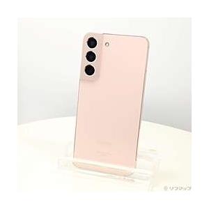 〔中古〕SAMSUNG(サムスン)  Galaxy S22 256GB ピンクゴールド SCG13 ...