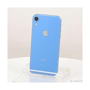 〔中古〕Apple(アップル)  iPhoneXR 64GB ブルー MT0E2J／A SIMフリー